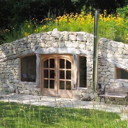 Maison Terre Les Cabanes De Fallot - Sauna Bain-Froid Piscine Naturelle L'isle-Bouzon Dış mekan fotoğraf