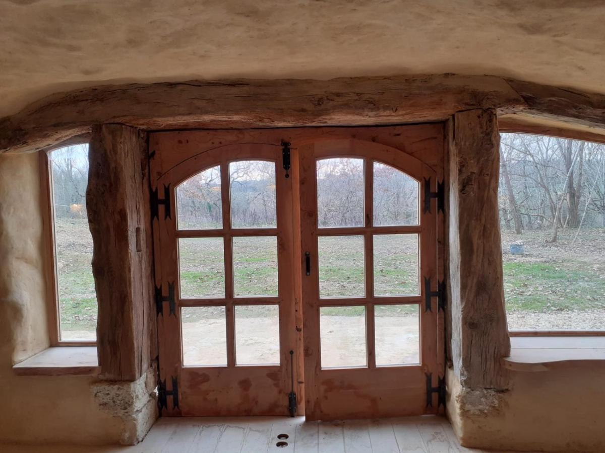 Maison Terre Les Cabanes De Fallot - Sauna Bain-Froid Piscine Naturelle L'isle-Bouzon Dış mekan fotoğraf