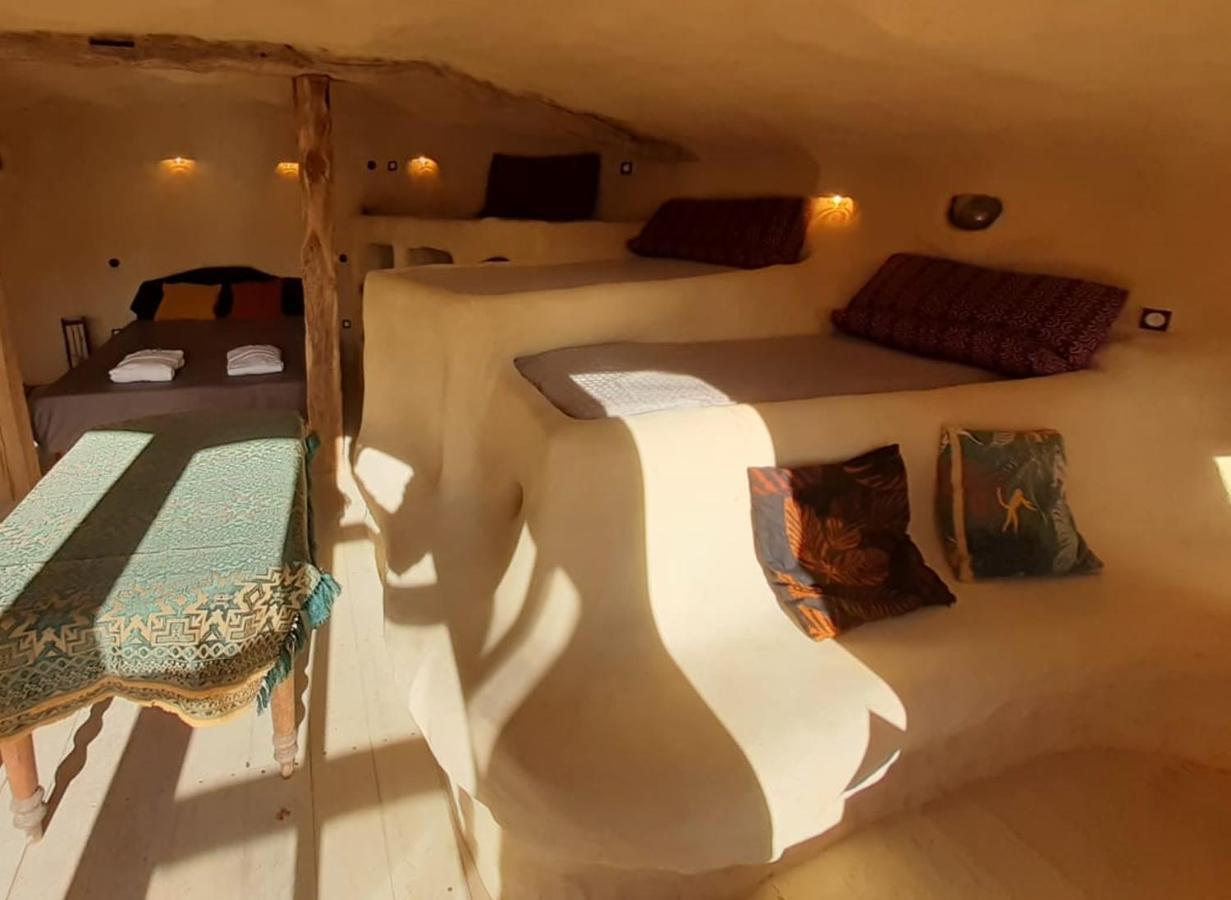 Maison Terre Les Cabanes De Fallot - Sauna Bain-Froid Piscine Naturelle L'isle-Bouzon Dış mekan fotoğraf