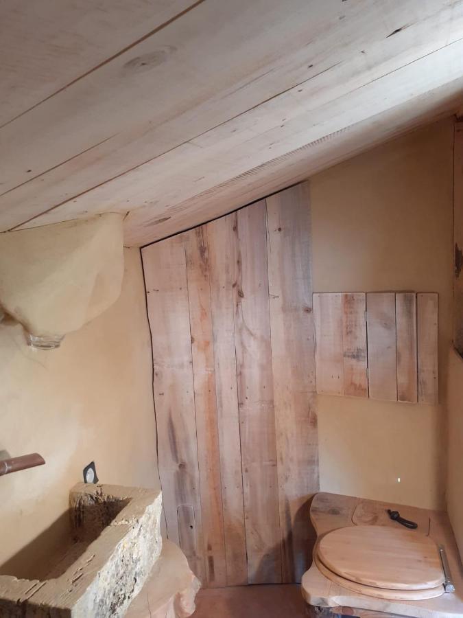 Maison Terre Les Cabanes De Fallot - Sauna Bain-Froid Piscine Naturelle L'isle-Bouzon Dış mekan fotoğraf